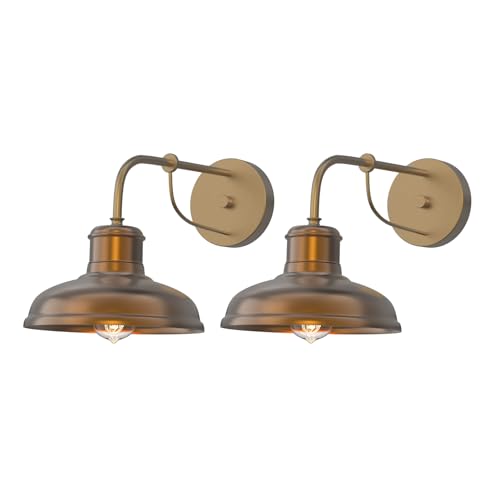 7 PANDAS Copper Wall Light Two-Pack