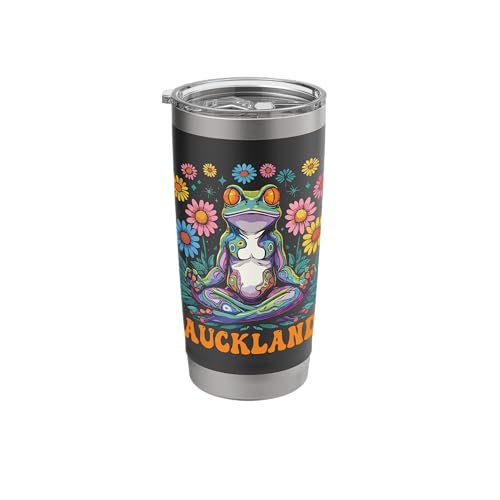 Auckland Whimsical Frog Stainless Steel Tumbler
