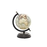 Deco 79 Mango Wood Globe, 6' x 5' x 8', Cream