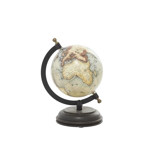 Deco 79 Mango Wood Globe, 6" x 5" x 8",
