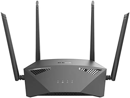 D-Link WiFi Router AC1900 Mesh Internet Network, Smart Home MU-MIMO Dual Band Gigabit Gaming Wireless High Speed (DIR-1950-US) Black