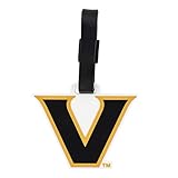 Desert Cactus Vanderbilt University Luggage Tag – Official Vandy Commodores Travel ID Tag for Suitcases, Bags, and Carry-Ons (PVC - Design A)