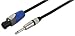 Produktbild MONACOR MSCN-8100/SW Lautsprecherkabel (Speakon-Stecker / Klinkenstecker) 10m schwarz