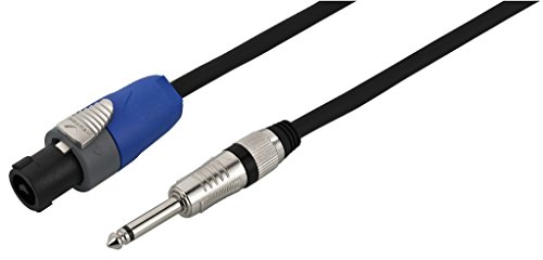 Img Stage Line 129390 Câble Haut-Parleur Speakon/Jack 6.3mm noir - 10m