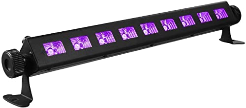 Luz negra LED de 36 W, resistente al agua UV, lámpara negra con enchufe, para Halloween Glow Party Dormitorio, sala de juegos, pintura corporal, iluminación de escenarios Cover