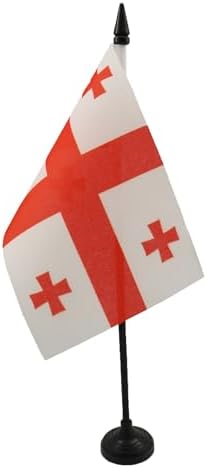 BANDERA de MESA de GEORGIA 15x10cm - BANDERINA de DESPACHO GEORGI...
