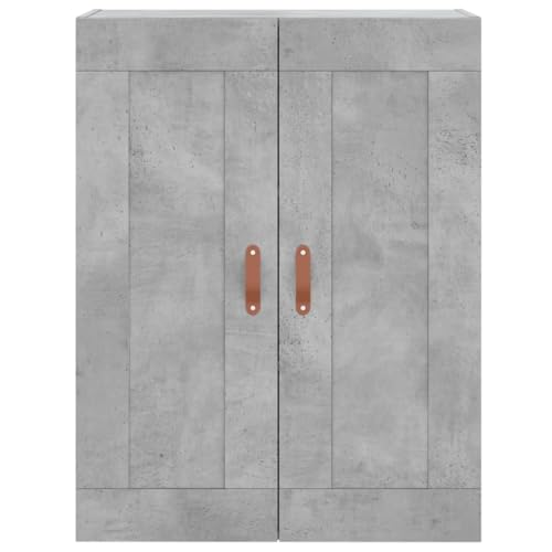 Tablero alto gris hormigón de madera robusta y diseño elegante industrial 7