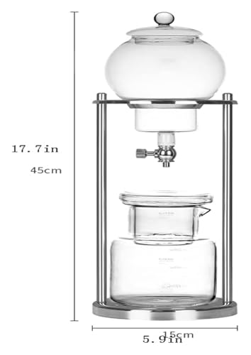 Cafetera sifón con filtro ajustable 600 ml miniatura 2