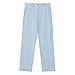 Men's Baggy Casual Pants Dressy Striped Printed Straight Leg Trousers 2025 Pleated Wide Leg Sweatpants with Pocket Trendy Fashion Light Blue