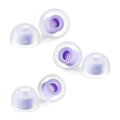 AZLA SednaEarfit MAX for Galaxy Buds 2 Pro (S/MS/M), Earbud Tips for Wireless Headphones, Noise Canceling Earbuds Replacement Tips, Samsung-Certified Eartips for Galaxy Buds 2 Pro