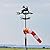 SUPERDANT Running Bunny Weather Vane for Roof Mount Rabbit Butterfly Metal Weathervane Animal Wind Direction Indicators Wind Vanes for Yard Outdoor Farm Barn Sheds Garden Patio Decoration