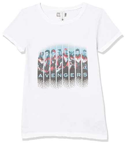 T-shirt Marvel blanc de qualité supérieure avec finitions soignées taille S