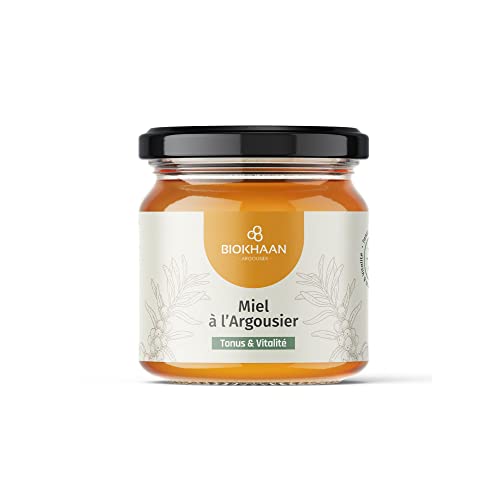 Miel à l'argousier - Bio - Biokhaan - 250 g - Tonus et vitalité Cover