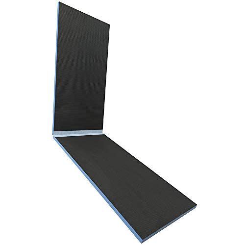 Panneau de construction à carreler dépliant 250 cm x 60 cm x 30 mm d'épaisseur