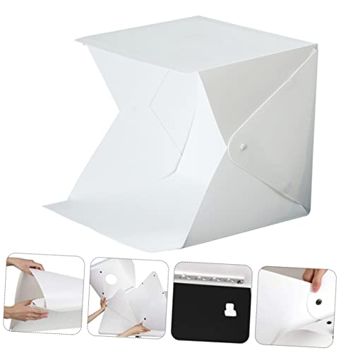 Uonlytech 5 Conjuntos estúdio dobrável tenda de fotografia luz de estúdio portátil barraca tendas ce