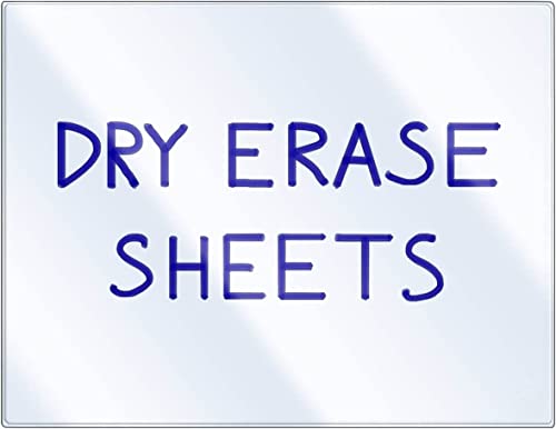 StoreSMART - Dry Erase Clear Adhesive Sheets - 5-Pack - DE1175-5