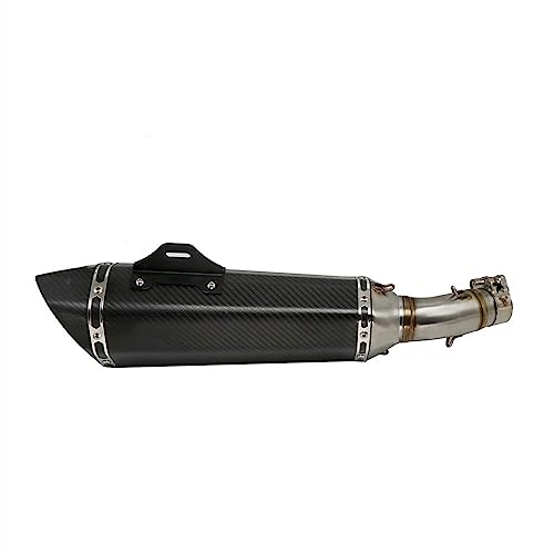 Ligne d'échappement moto avec silencieux 51mm et tube de raccordement pour Z400 et Ninja 400