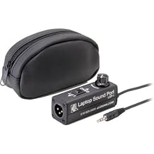 DSAN Laptop Sound Port Compact Adapter with Ground Lift Switch