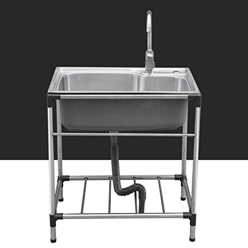 Évier utilitaire pour buanderie et extérieur avec robinet complet - 3