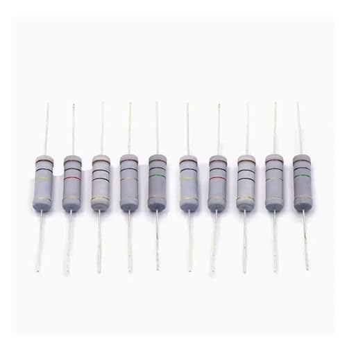 Résistances oxyde de carbone 2W 390K Ohm pour une isolation thermique et électrique durable