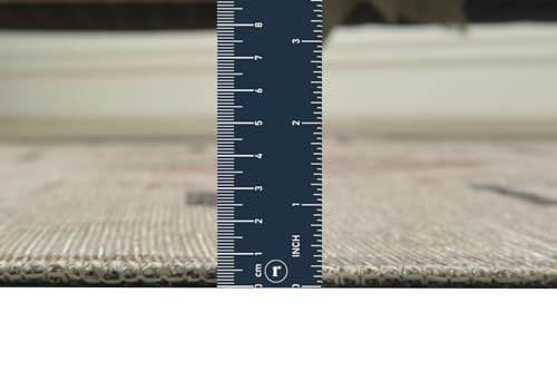 Tapete Revival Rugs Funk 5'x8' Beige y Crema miniatura 2