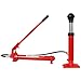 10 Ton Porta Power Kit Hydraulic Jack Frame Repair Tool Set Vehicle Body Straightening Spreader Ram Pump Automotive Truck Farm Equipment Repair System Red