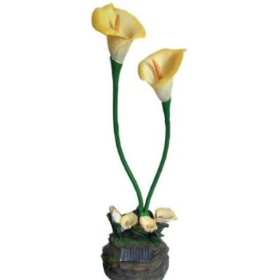 Motionperformance Essentials Outdoor Garden Solar Cala Lily with White Led