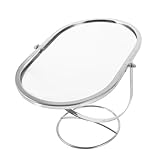 Espejos para dormitorio: el espejo tiene una base resistente, firme y estable, no es fácil de volcar o deslizar, es útil y seguro.