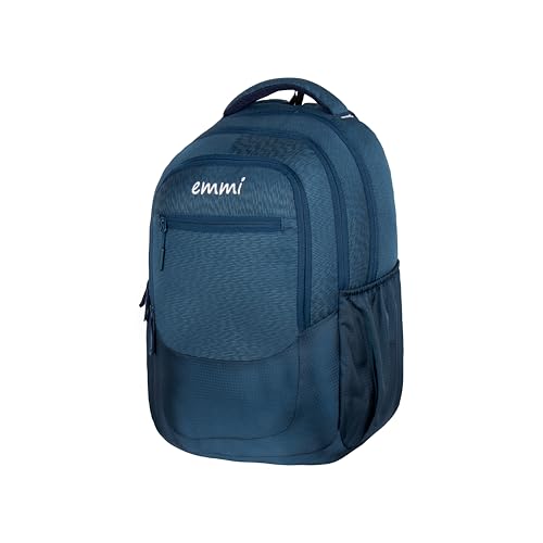Image of Emmi Aurora Laptop Backpack 34 L | Weekend Travel Bag For Men and Women with Attached Rain Cover | Carry On Bag For College | 18 Months Warranty