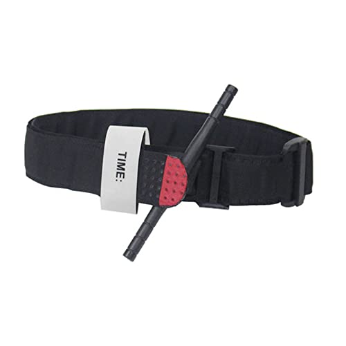 EHOTER Tourniquet Tactical Tourniquet Combat Militaire Urgence pour la perte de sang Contrôle Réaction de premiers secours Garrot d'urgence en plein air Premiers soins Tactique Sauveur de la Vie Cover