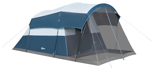 Portal 6 Person Instant Camping Tent with Screen Porch, Easy...