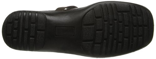 Easy Street Women's Marcie Mary Jane Flat,Brown,6 Ww Us #TOP3