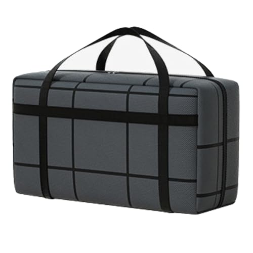 Jrudjsnhhty Bolsa de Almacenamiento de Edredón de Ropa de Gran Capacidad Bolsa de Almacenamiento Móvil Bolsa de Equipaje Portátil A Prueba de Polvo 180L