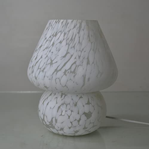 Image of Mushroom Lamp in Murano Glass • Bedside lamp • Table Lamp • Made in India• Home Decor (Medium)