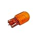 Piumeif Pair (2) T20 7440 WY21W Turn Signal Light Bulb (12V 21W) fit for 06 Accord CRV RAV4 REIZ Camry Corolla, 2000 lexus es300/es330, 2010 Subaru, BMW E46 Amber Bulbs