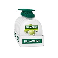 Palmolive Seife Naturals Olive & Milch 6x300ml - flüssige Handseife zur sanften Reinigung der Hände