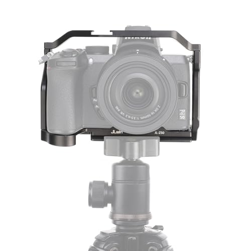 Cage FOTGA en alliage d'aluminium pour Nikon Z50 avec poignée supérieure ergonomique