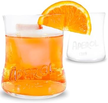 Aperol Set Regalo 18 Pezzi Per Spritz – 6 Sottobicchieri, 6 Cannucce In Vetro E 6 Adesivi, Holy Aperoli - 3