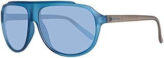United Colors of Benetton Men's BE921S03 Sunglasses, Blue (Blue/Grey), 61