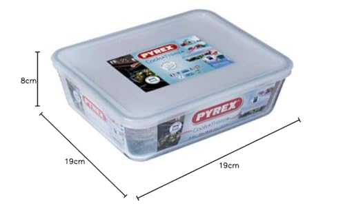 Pyrex Cook And Freeze Rectangular Dish With Lid 2.6L