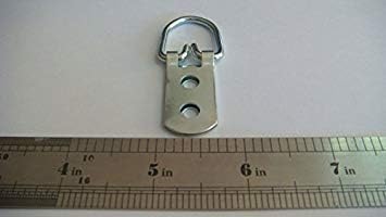 50 Extra Heavy Duty 2 Hole D Ring / Triangle Picture Frame Hanger Wiseacresart