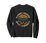 Almost Heaven West Virginia Mountain Scene Sweatshirt