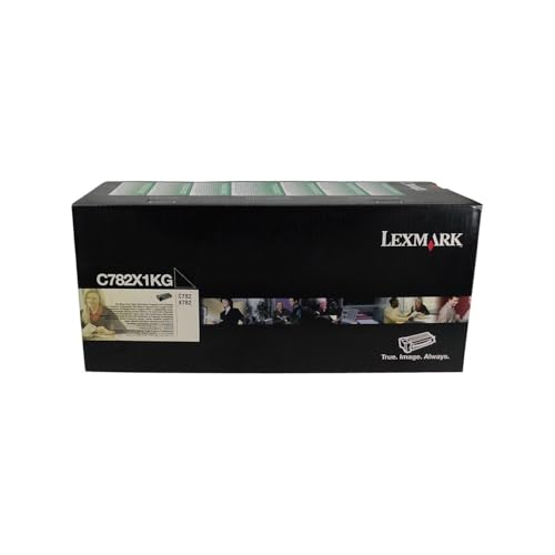Cartouche de toner noir Lexmark C782X2KG pour imprimante laser C782n