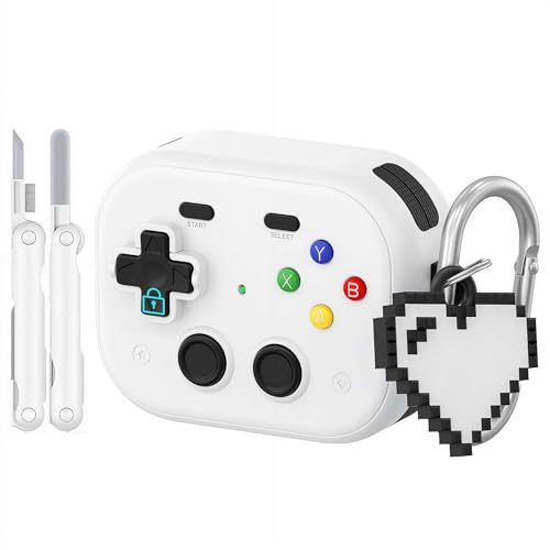 for AirPods Pro 3ΉP[XJo[ N[i[Lb,SʕیJo[ g,NVbNȃnhwhQ[R\[fUCP[X,h~ h ho EȒP VR h~ _炩 y