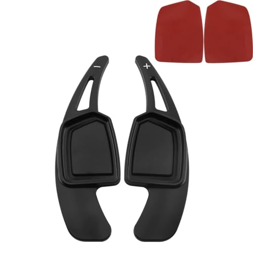 �Ԃ̃V�t�g�p�h�� Compatible With Q4 For Sportback For Q6 For E-tron 2021-2026 �J�[�X�e�A�����O�z�C�[���p�h���V�t�^�[�����p�h���V�t�^�[�ƌ݊���������܂��B(Black)