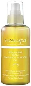 MONUspa Relaxing Bali Body Oil 100ml