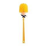 "Make Your Toilet Great Again! Strong Nylon Bristles：The brush bristles is strong and dense with new technology. It’s difficult to deformation and it can remove stains forcefully. It will help you to clean bathroom easily. Strong handle means strengt...