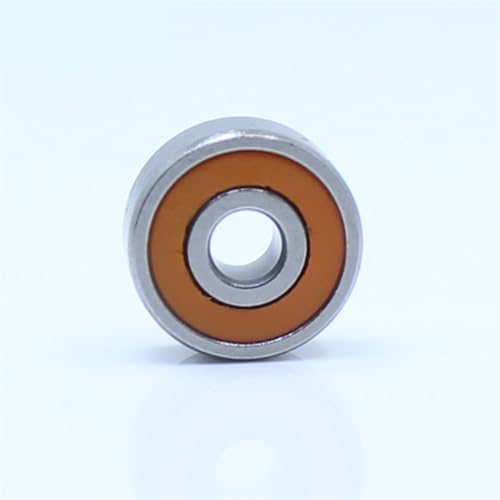 Rodamiento SMR106C premium de acero inoxidable y cerámica híbrida CB de 6x10x3mm, 2 piezas