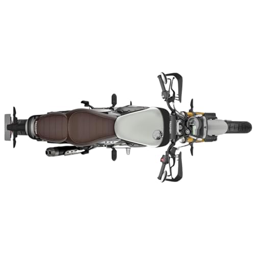 Image of TRIUMPH Scrambler 400 X (349 CC) Bike Pearl Metallic White Booking for Ex-Showroom Price