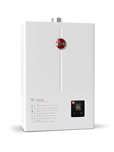 Aquecedor de Água a Gás, Rheem RDB 12 EF Digital GLP